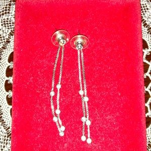Authentic Swarovski dangling earring